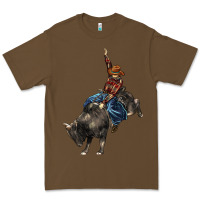 Cacao western rodeo bullfighter Premium Tee - BarkalooDesign