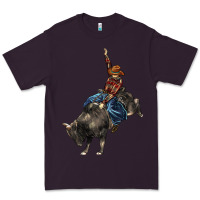 Plum western rodeo bullfighter Premium Tee - BarkalooDesign