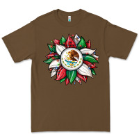 Cacao Christmas sunflower Mexican flag Premium Tee - JahusDesignShop
