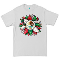 Christmas Sunflower Mexican Flag Premium Tee | Teevron