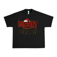 Black merry christmas Urban Heavy Tee - MaliasSmallBusiness
