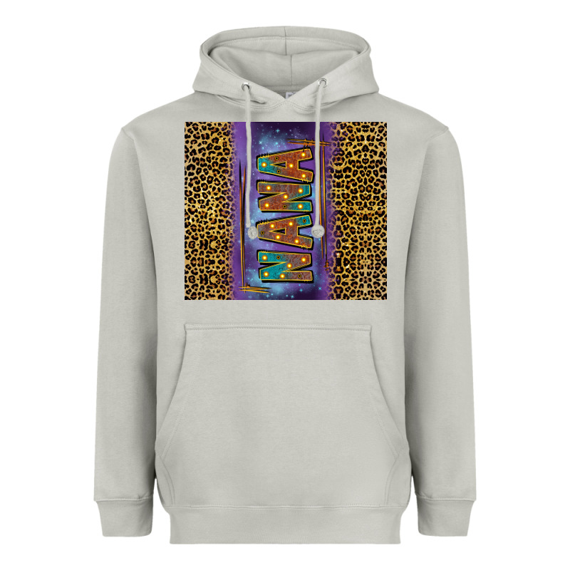 Leopard Nana Tumbler Heavyweight Hoodie by FaDigitalArtStudio | Teevron