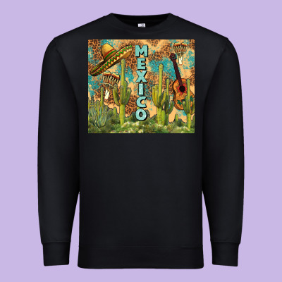 Mexico Premium Sweatshirt Designed By Fadigitalartstudio