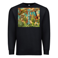 Black Mexico Premium Sweatshirt - FaDigitalArtStudio