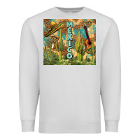 Dove Grey Mexico Premium Sweatshirt - FaDigitalArtStudio