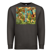 Smoke Mexico Premium Sweatshirt - FaDigitalArtStudio