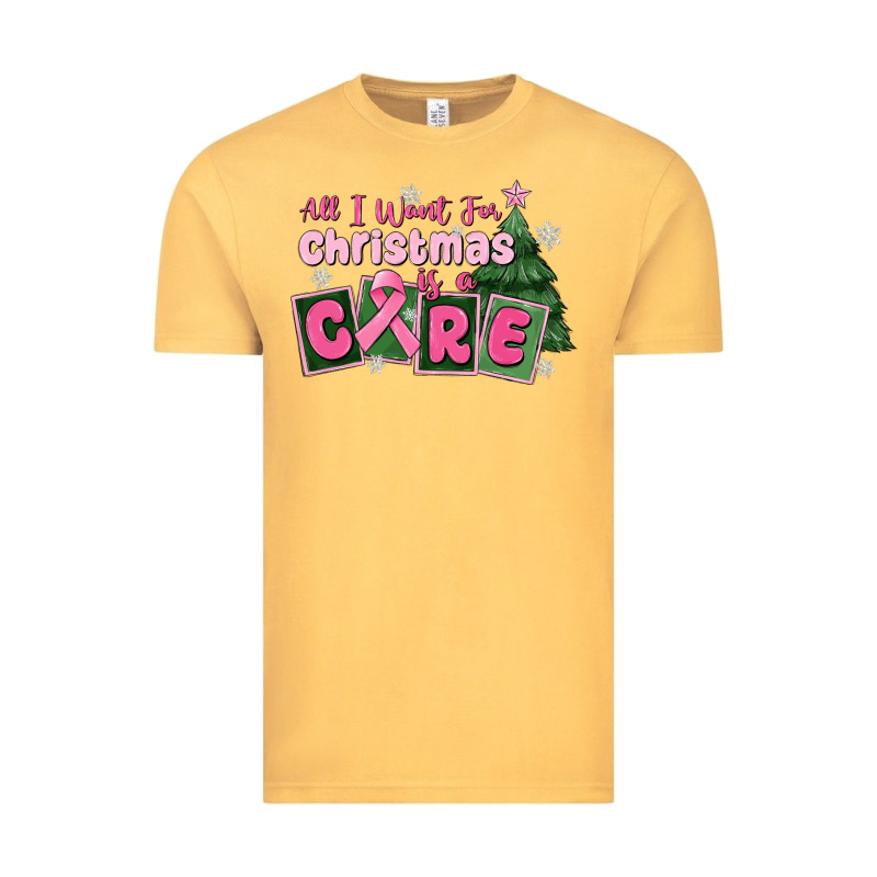 All I Want For Is A Care Vintage Tee by MaliasSmallBusiness | Teevron
