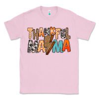 Bubblegum Pink Thankful Mama Classic Tee - MaliasSmallBusiness