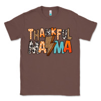 Chestnut Thankful Mama Classic Tee - MaliasSmallBusiness