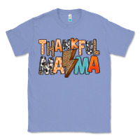 Colony Blue Thankful Mama Classic Tee - MaliasSmallBusiness