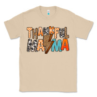 Mushroom Thankful Mama Classic Tee - MaliasSmallBusiness