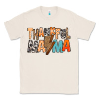 Natural Thankful Mama Classic Tee - MaliasSmallBusiness