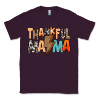Plum Thankful Mama Classic Tee - MaliasSmallBusiness