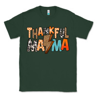 Sports Green Thankful Mama Classic Tee - MaliasSmallBusiness