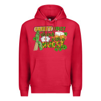 Cardinal Safety first drink with a Nurse St. Patrick's Day Premium Hoodie - CowGirlArtShop