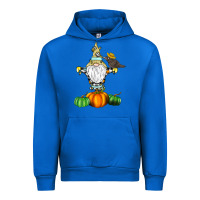 Cobalt Scracrow Urban Hoodie - CowhideDigitalArt