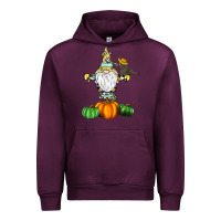 Mauve Wine Scracrow Urban Hoodie - CowhideDigitalArt