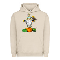 Pigment French Oak Scracrow Urban Hoodie - CowhideDigitalArt