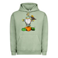 Pigment Oil Green Scracrow Urban Hoodie - CowhideDigitalArt