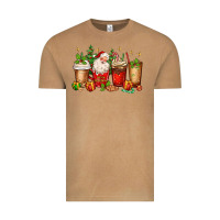 Vintage Camel Christmas Santa coffee cups Vintage Tee - MaliasSmallBusiness