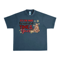 Midnight Navy its the most wonderful time of the year Urban Heavy Tee - MaliasSmallBusiness