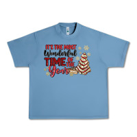 Pebble Blue its the most wonderful time of the year Urban Heavy Tee - MaliasSmallBusiness