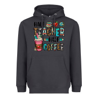 Smoke half teacher half coffee Heavyweight Hoodie - OliviaCreatesArt