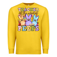 Lemon Easter Day Teacher of the sweetest peeps Premium Sweatshirt - OliviaCreatesArt