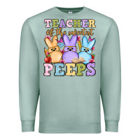 Easter Day Teacher Of The Sweetest Peeps Premium Sweatshirt | Teevron