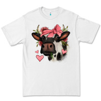 White valentines day cow Premium Tee - Jasminsmagicworld