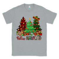 Heather Grey Feliz Navidad Classic Tee - NancyCooperArtShop
