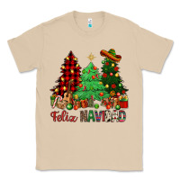 Mushroom Feliz Navidad Classic Tee - NancyCooperArtShop