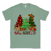 Sage Feliz Navidad Classic Tee - NancyCooperArtShop