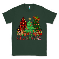 Sports Green Feliz Navidad Classic Tee - NancyCooperArtShop