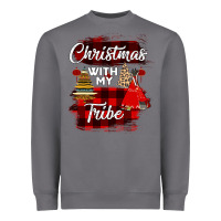 Storm Christmas With My Tribe Heavyweight Sweatshirt - Bettercallsaul