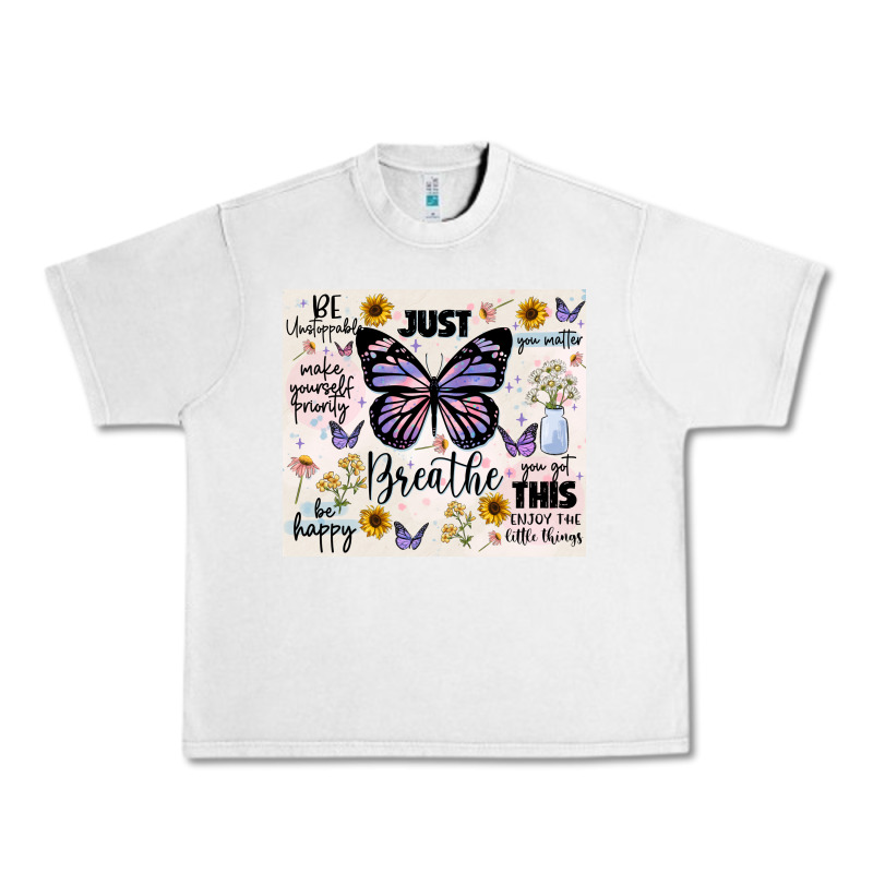 Just Breathe Urban Heavy Tee by JahusDesignShop | Teevron