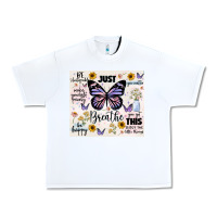 White just breathe Urban Heavy Tee - JahusDesignShop
