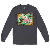 Smoke bees and lilies with leopard Long Sleeve Tee - Artiststas