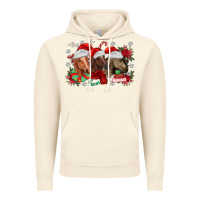 Vintage Artic christmas horses Vintage Hoodie - MaliasSmallBusiness