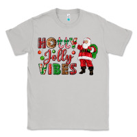 Moon Dust Holly Jolly vibes Christmas with Santa Classic Tee - NancyCooperArtShop
