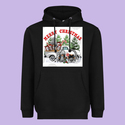 Merry Chrıstmas Heavyweight Hoodie Designed By Fadigitalartstudio