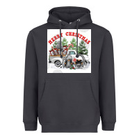 Smoke merry chrıstmas Heavyweight Hoodie - FaDigitalArtStudio