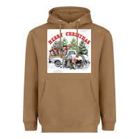 Toasted Coconut merry chrıstmas Heavyweight Hoodie - FaDigitalArtStudio
