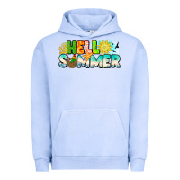Pigment Grape Ice Hello Summer Urban Hoodie - CowhideDigitalArt