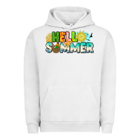 Pigment Lunar Rock Hello Summer Urban Hoodie - CowhideDigitalArt