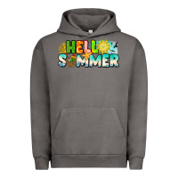 Pigment Tornado Hello Summer Urban Hoodie - CowhideDigitalArt