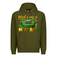 Army Green Make me a mixtape St. Patrick's Day Premium Hoodie - CowGirlArtShop