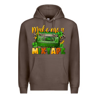 Coffee Make me a mixtape St. Patrick's Day Premium Hoodie - CowGirlArtShop