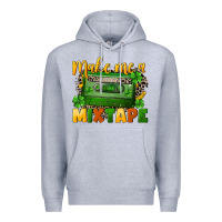 Heather Grey Make me a mixtape St. Patrick's Day Premium Hoodie - CowGirlArtShop