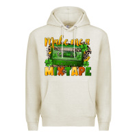 Oatmeal Heather Make me a mixtape St. Patrick's Day Premium Hoodie - CowGirlArtShop